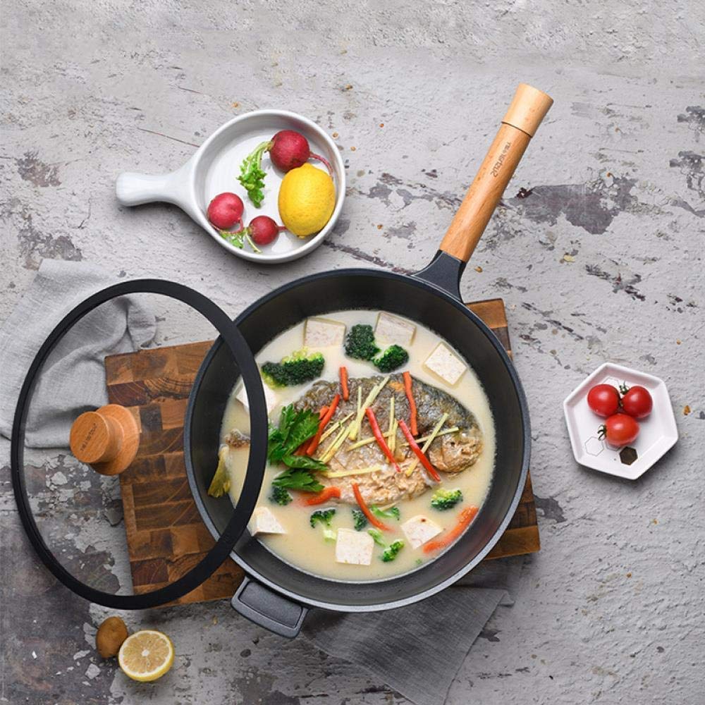 ノンスティック フライパン 中華鍋*2 Amazon｜フライパン 平底 中華鍋 創作フライパン 木製 底が平べったい